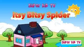 Itsy Bitsy Spider Kids Nursery Rhyme for Children  Kids Song [upl. by Craner]