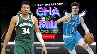 MILWAUKEE BUCKS VS CHARLOTTE HORNETS FULL GAME HIGHLIGHTS NBA SEASON NOV242024 [upl. by Allison]