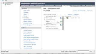 VMware vSphere 51  21 Basic Networking  Internet Access for VMs [upl. by Kally]