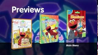 Sesame Street Elmos Alphabet Challenge  DVD Menu Walkthrough [upl. by Chryste]