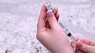 Menopur 150 IU Subcutaneous Injection with Mixing Needle Meded Instructional Video by ReUnite Rx [upl. by Elockin]