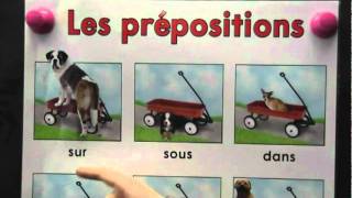 CHANTE AVEC MOI Les prépositions SING WITH ME Prepositions [upl. by Sihon]