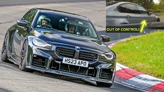 NEAR CRASH AT THE NURBURGRING WITH TONY  G87 BMW M2 [upl. by Nolly]