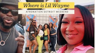 WHERE IS LIL WAYNE AfroNation Detroit Weekend Recap [upl. by Enrique]