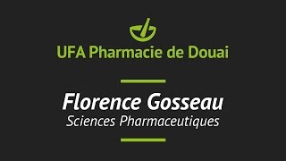 Les Sciences Pharmaceutiques  Florence Gosseau [upl. by Holey753]