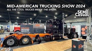 MATS 2024 Show Trucks inside [upl. by Akitnahs]