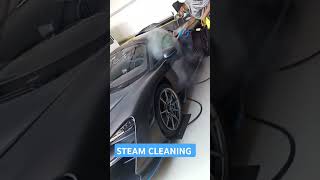 STEAM CLEANING CAR DUBAI carcareservices carcleaningservice carmaintenance carcleaningservices [upl. by Tilda]