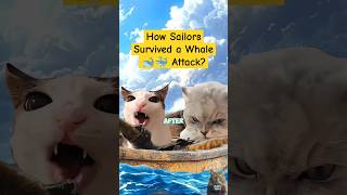 How 8 sailors survived a Whale Attack 🐳🐋⛵ facts funny cats [upl. by Nagaem]