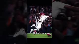 Rafael Leao Dribling against Real Madrid 🫣🔥🔥 shorts viralvideos football acmilan [upl. by Rogerg]