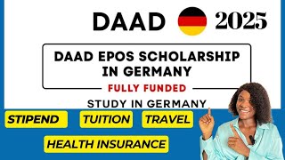 Study for Free in Germany  DAAD EPOS Scholarship [upl. by Blaseio6]