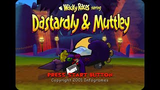 Wacky Races Starring Dastardly and Muttley PS2 Gameplay  All Tracks No Commentary [upl. by Ainala]