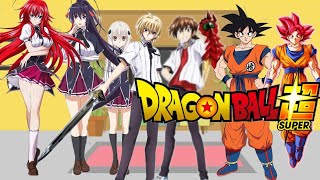 los personajes de high and school dxd reaccionan a goku [upl. by Zampardi]