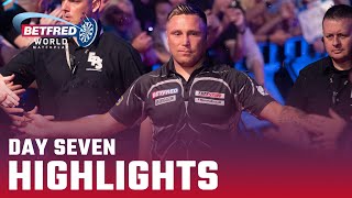 BACK ON TOP  Day Seven Highlights  2022 Betfred World Matchplay [upl. by Gussi]