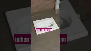 EWC toilet 🚽 seat fitting  Indian toilet 🚽 seat fitting plumber construction toilet [upl. by Anselme]