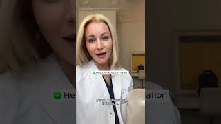 Dermatologist shares 1 SECRET for patients 👀 dermatology glowyskin hydratedskin skincaretips [upl. by Nomzzaj]