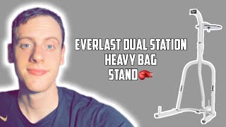 Everlast DualStation Heavy Bag Stand  Review [upl. by Dorey]