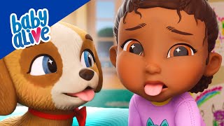 Baby Alive Official 🐶 Dolls Surprise Pet Puppy 🐶 Kids Videos and Cartoons 💕 [upl. by Allerus533]