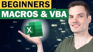 Excel Macros amp VBA  Tutorial for Beginners [upl. by Ternan]