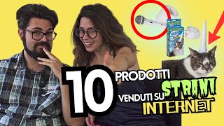 10 Prodotti STRANI Venduti su Internet  Reaction [upl. by Romonda]