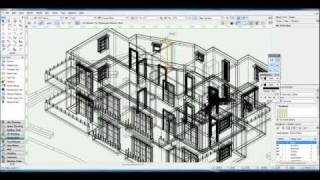 Vectorworks 2012 Mimari Modelleme  Örnek Bina Projesimp4 [upl. by Mulloy]