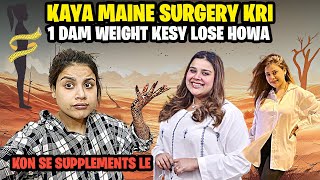 Maine Kon Se Surgery Kri 😰 Itna Jalde Weight Lose Ksay Howa 😱 QNA [upl. by Domini]