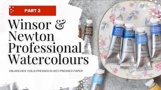 Winsor amp Newton Professional Watercolours Part 2 [upl. by Treat]