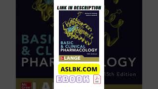 Basic and Clinical Pharmacology 15th Edition Bertram Katzung 9781260452310 126045231X [upl. by Caritta]