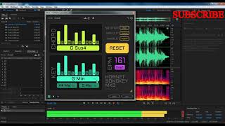 How to find the key of your songbeat using Adobe Audition CC 2020 [upl. by Audres]