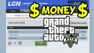 Grand Theft Auto 5  Easy Money  Stock Market  The Multi Target Assassination [upl. by Haeli]