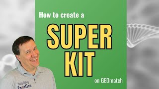 How to Create a DNA Superkit for FREE for GEDMATCH  Genetic Genealogy [upl. by Rawna547]