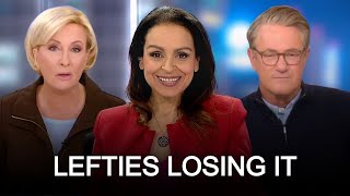 Lefties losing it MSNBC hosts under attack by fellow lefties [upl. by Ahseiuqal297]