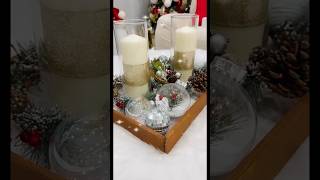 DIY Christmas centrepiece easy and elegant 🎄 [upl. by Vittorio]