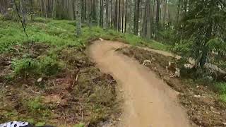 Red Fox Roller and Deer Drop I Levi Bike Park  Levi Lapland Finland [upl. by Ofelia]