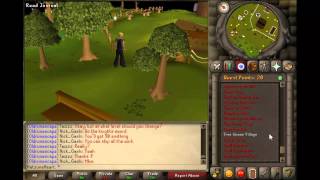 Old Runescape 125 Agility Guide in 2007 Runescape Redone [upl. by Fotinas563]