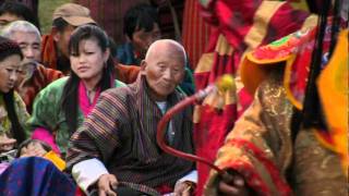 Jampey Lhakhang Drup Tsechu [upl. by Hgielhsa]