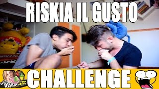 ABBIAMO VOMITATO TUTTO  Riskia il Gusto Challenge  Awed™ [upl. by Irret]