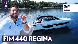 ENG FIM 440 Regina  Full Review motor boat  The Boat Show [upl. by Airamanna]