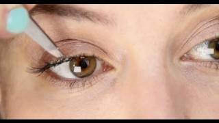 Lisa Eldridge  How To Apply Individual False Eyelashes Tutorial [upl. by Jefferson]