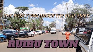 RUIRU TOWN THE NAIROBIS CITYS DORMITORY [upl. by Winou]