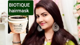 BIOTIQUE BIO musk root fresh growth nourishing treatment pack  RARA  haircare routine [upl. by Norvan]