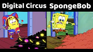 Spongebobs Amazing Digital Circus ♪ Animated Music Video [upl. by Nymzaj67]