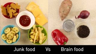 Junk food vs brain food  sweet potato [upl. by Tiffanie395]