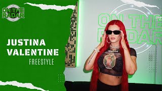 The Justina Valentine quotOn The Radarquot Freestyle [upl. by Anirdnaxela992]