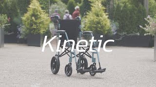 See The CareCo Kinetic Compact Wheelchair In Action [upl. by Annovoj24]