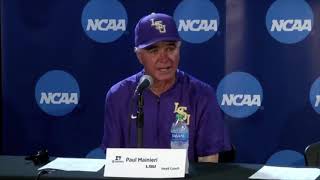 Paul Mainieri gets emotional in final game as LSU coach [upl. by Evadne]