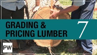 Milling Your Own Lumber  Part 7 Grading amp Pricing [upl. by Enirehtacyram158]