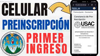 🟦Desde el CELULAR  Realizar la PREINSCRIPCIÓN 2024 y Descargar CONSTANCIA Aspirantes PRIMER INGRESO [upl. by Idnaj]