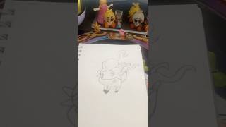 HisuiZorua drawing from Pokémon Halloween episode 148 [upl. by Amaj]