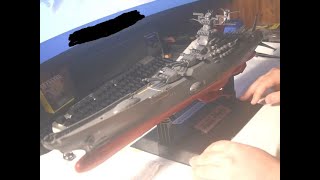 Build and Review  Space Battleship Yamato  by Bandai [upl. by Beaston980]