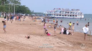 Prainha de Buritama é reinaugurada após revitalização [upl. by Nivart]